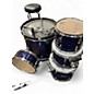 Used Pearl 5 Piece Export Purple Drum Kit