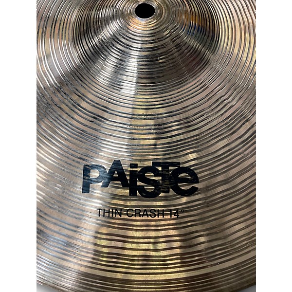 Used Paiste 14in Alpha Thin Crash Cymbal