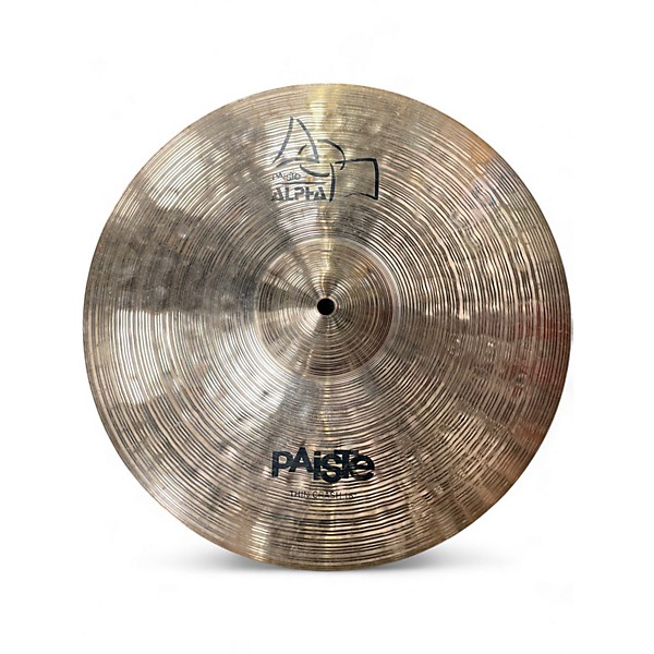 Used Paiste 16in Alpha Thin Crash Cymbal