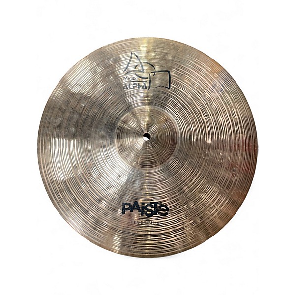 Used Paiste 16in Alpha Thin Crash Cymbal