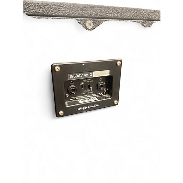 Used Marshall 1960AV 4x12 280W Stereo Slant Guitar Cabinet