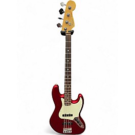 Used Fender American Professional Jazz Bass Candy Apple Red Electric Bass Guitar