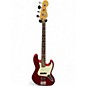 Used Fender American Professional Jazz Bass Candy Apple Red Electric Bass Guitar thumbnail