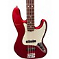 Used Fender American Professional Jazz Bass Candy Apple Red Electric Bass Guitar