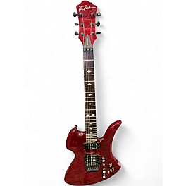 Used B.C. Rich Mockingbird STC TRANSPARENT RED Solid Body Electric Guitar