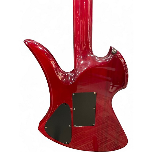 Used B.C. Rich Mockingbird STC TRANSPARENT RED Solid Body Electric Guitar