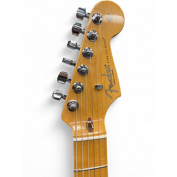 Used 2023 Fender American Professional II Stratocaster Olympic White Solid Body Electric Guitar