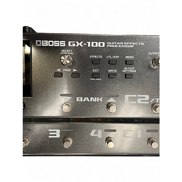 Used BOSS GX100 Effect Pedal Package