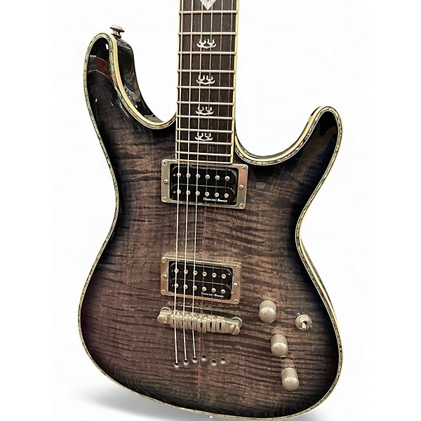 Used Ibanez SZ720FM Transparent Gray Solid Body Electric Guitar