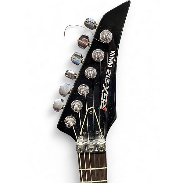 Used Yamaha RGX312 Black Solid Body Electric Guitar