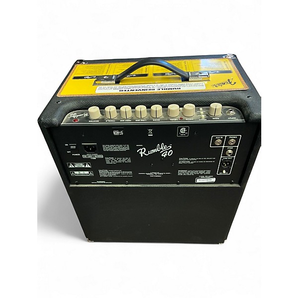 Used Fender RUMBLE 40 Bass Combo Amp