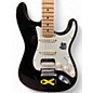 Used Fender American Professional Standard Stratocaster HSS Black Solid Body Electric Guitar