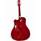 Used Epiphone Hummingbird EC Wine Red Acoustic Electric Guitar
