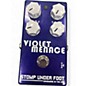 Used Stomp Under Foot Violet Menace  Effect Pedal thumbnail