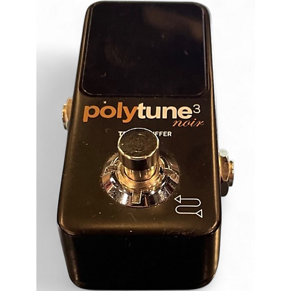 Used TC Electronic Polytune Noir Mini 3 Tuner Tuner Pedal