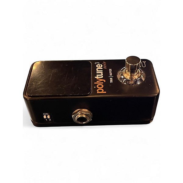 Used TC Electronic Polytune Noir Mini 3 Tuner Tuner Pedal