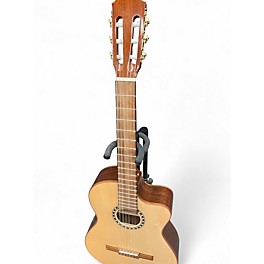 Used Lucero LFN200SCE Natural Classical Acoustic Electric Guitar