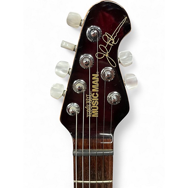 Used Ernie Ball Music Man JP6 John Petrucci Signature Red Pearl Burst Solid Body Electric Guitar