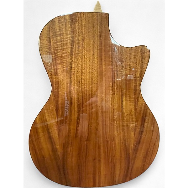 Used Luna vista wolf Low Gloss Chocolate Acoustic Electric Guitar