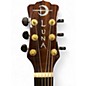 Used Luna vista wolf Low Gloss Chocolate Acoustic Electric Guitar