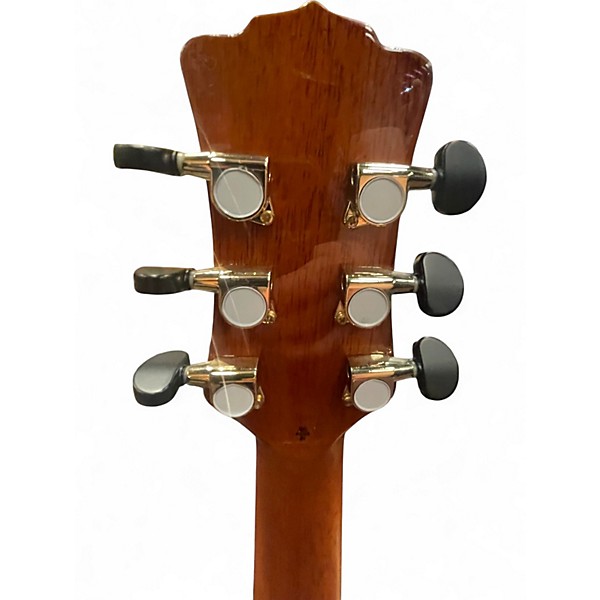 Used Luna vista wolf Low Gloss Chocolate Acoustic Electric Guitar