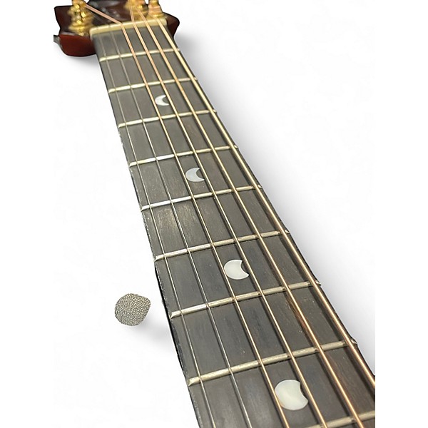 Used Luna vista wolf Low Gloss Chocolate Acoustic Electric Guitar