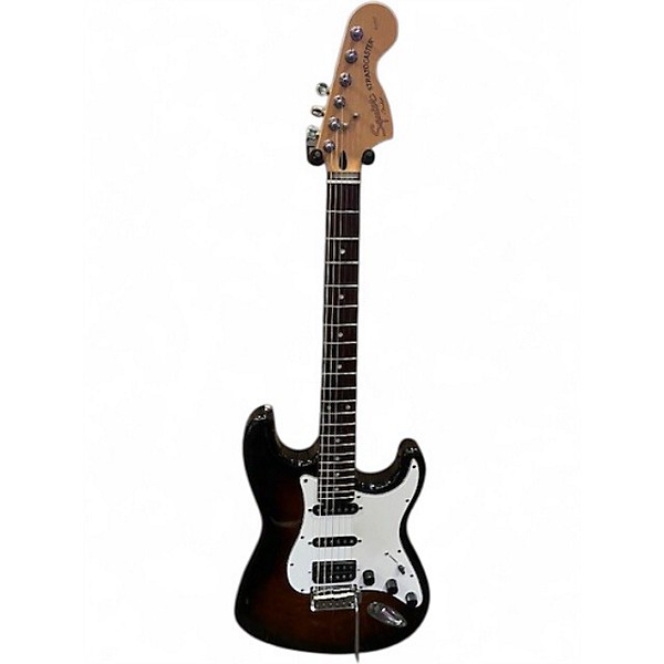 Used Squier Standard Stratocaster Tobacco Burst Solid Body Electric Guitar  Tobacco Burst