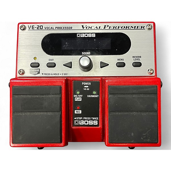 Used BOSS VE20 Vocal Performer Vocal Processor