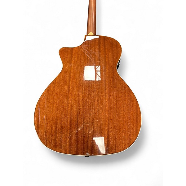 Used Fender Newporter Player Natural Acoustic Electric Guitar