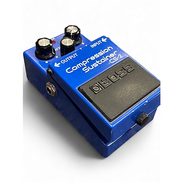 Used BOSS CS2 Compressor Sustainer Effect Pedal