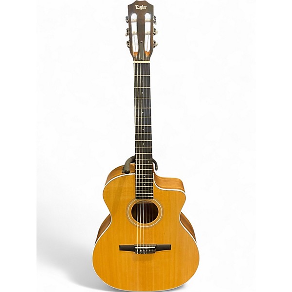 Used Taylor 214CEN Natural Classical Acoustic Electric Guitar