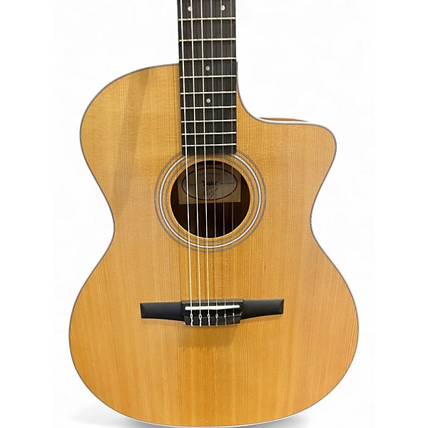 Used Taylor 214CEN Natural Classical Acoustic Electric Guitar