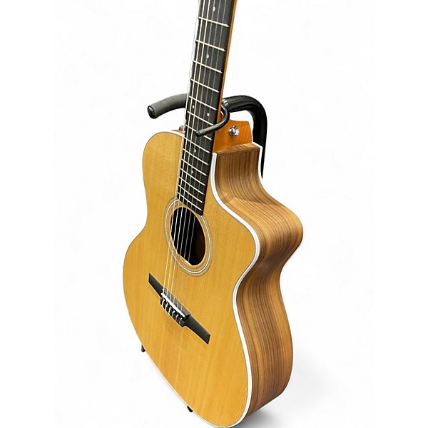 Used Taylor 214CEN Natural Classical Acoustic Electric Guitar