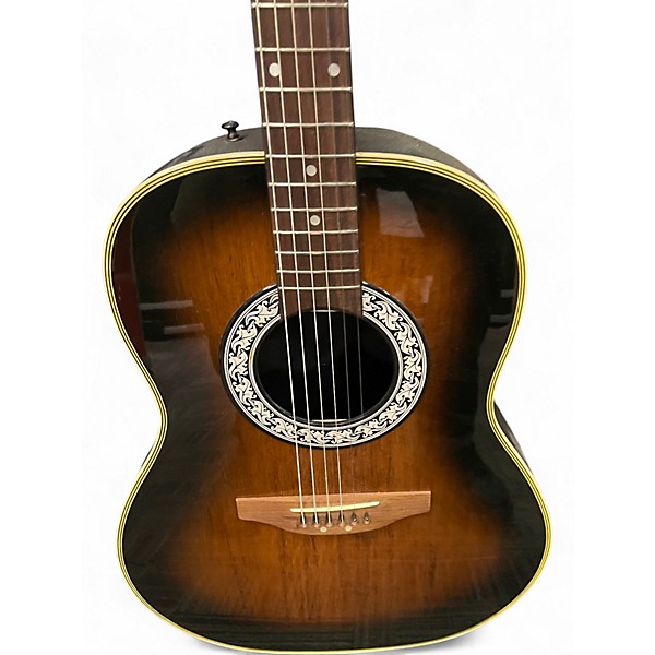 Used Ovation CC11 CELEBRITY Sunburst Acoustic Guitar