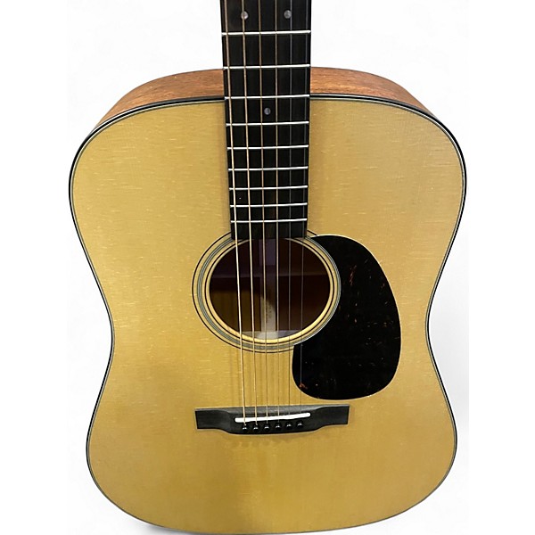 Used Martin D18 Natural Acoustic Guitar