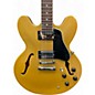 Used Epiphone ES335-IG Metalic Yellow Hollow Body Electric Guitar