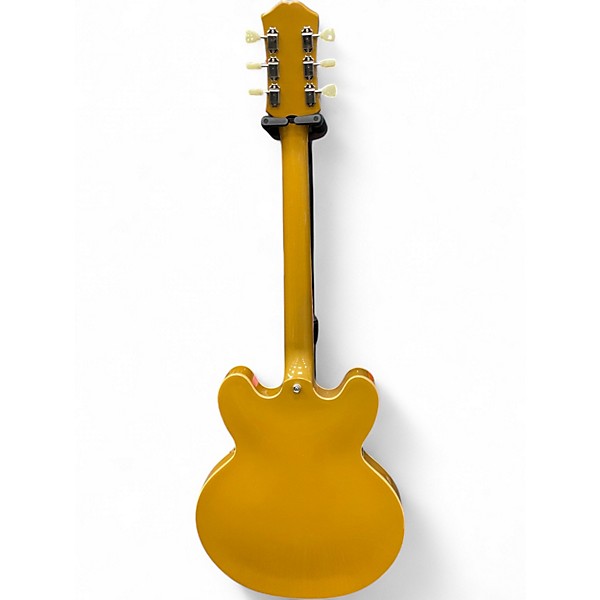 Used Epiphone ES335-IG Metalic Yellow Hollow Body Electric Guitar