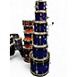 Used PDP by DW 6 Piece Concept Maple Royal Blue Burst Drum Kit thumbnail