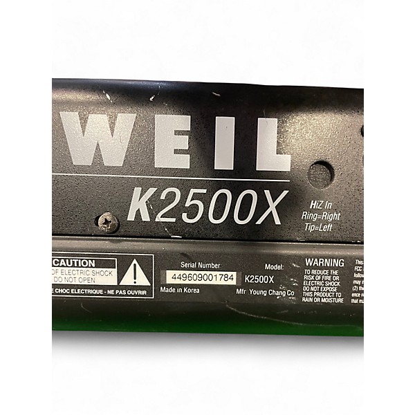 Used Kurzweil K2500X Keyboard Workstation