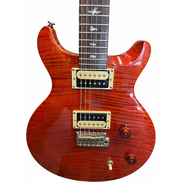Used PRS Carlos Santana Signature SE Orange Solid Body Electric Guitar