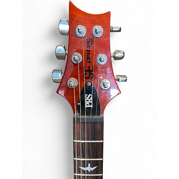 Used PRS Carlos Santana Signature SE Orange Solid Body Electric Guitar