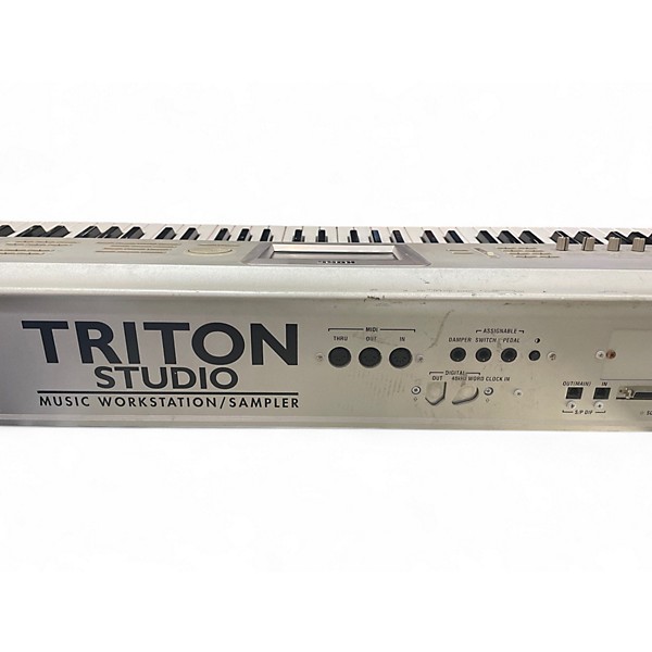 Used KORG Triton Studio 88 Key Keyboard Workstation