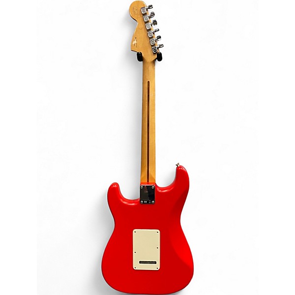 Used Fender HOT ROD HH STRATOCASTER RED Solid Body Electric Guitar