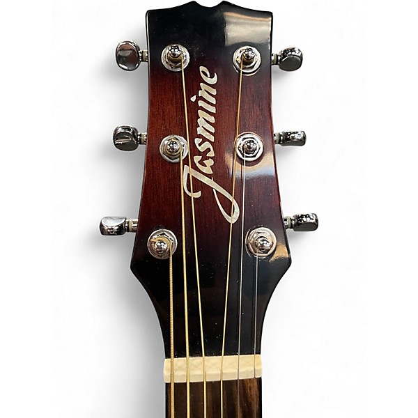 Used Jasmine JD39CE-SB Tobacco Sunburst Acoustic Electric Guitar