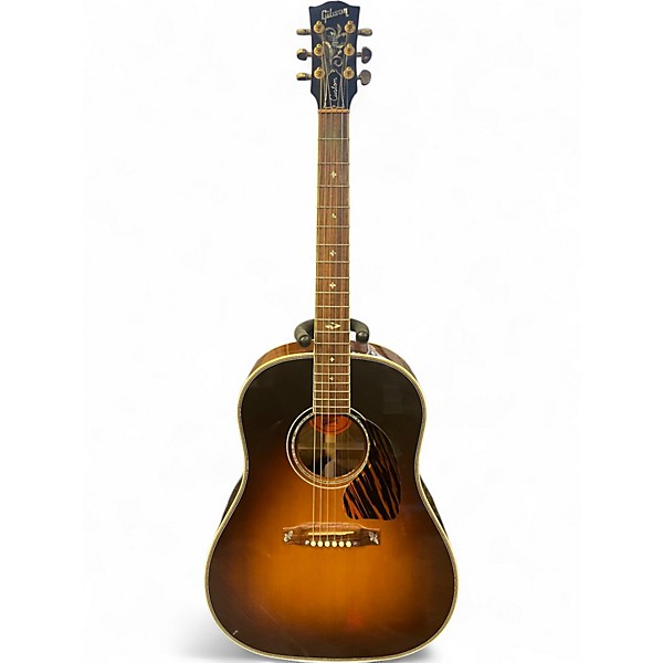 Used Gibson J45 CUSTOM MYSTIC Vintage Sunburst Acoustic Electric Guitar