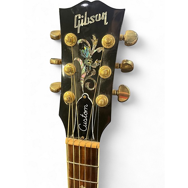 Used Gibson J45 CUSTOM MYSTIC Vintage Sunburst Acoustic Electric Guitar