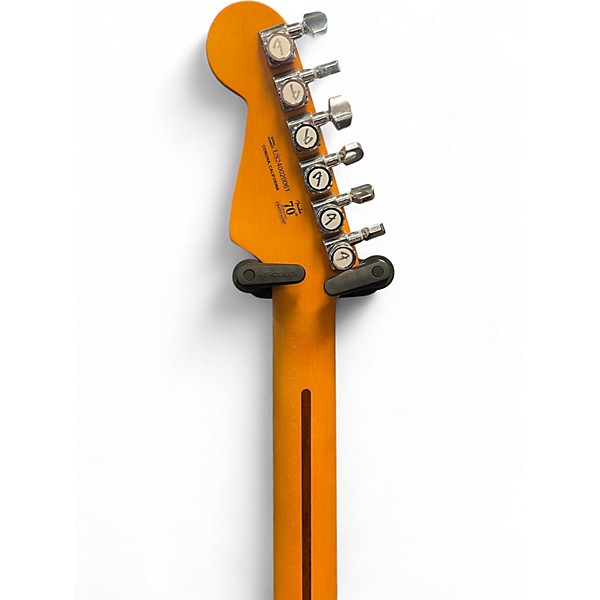 Used Fender American Ultra Stratocaster II Blue Solid Body Electric Guitar