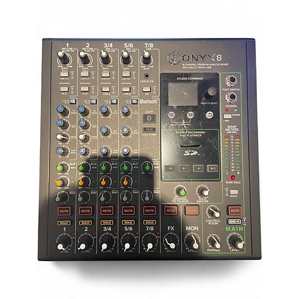 Used Mackie Onyx8 Unpowered Mixer
