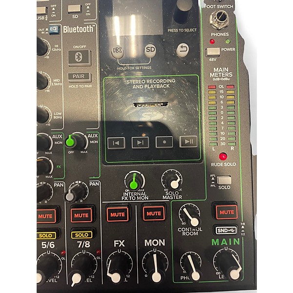 Used Mackie Onyx8 Unpowered Mixer
