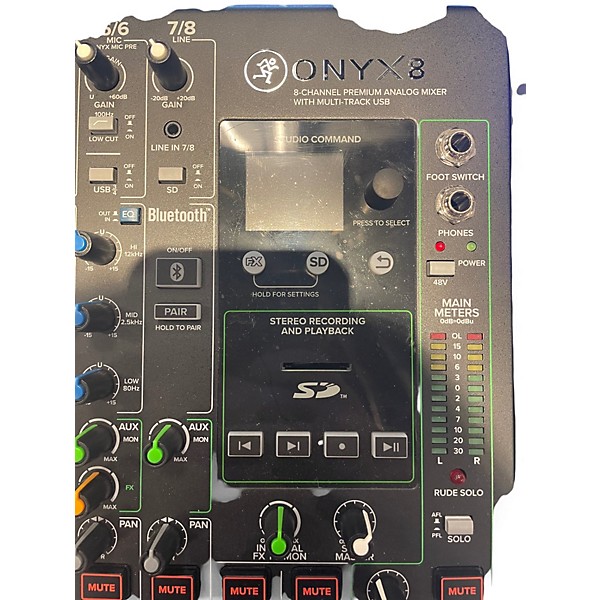 Used Mackie Onyx8 Unpowered Mixer